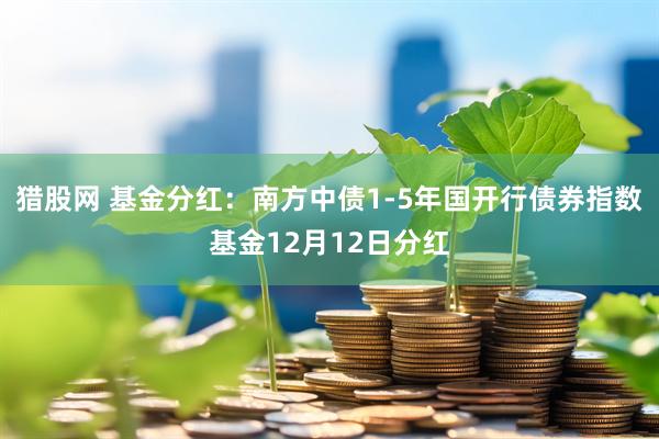 猎股网 基金分红：南方中债1-5年国开行债券指数基金12月12日分红